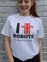 The Robot Garage T-Shirt - I Tibør Robots - SC2018