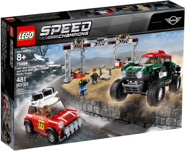 75894 1967 Mini Cooper S Rally & 2018 MINI John Co