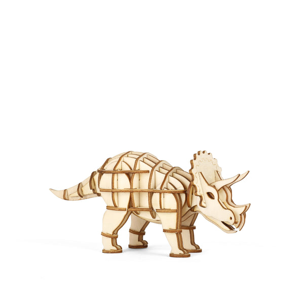 Triceratops 3-D Wooden Puzzle