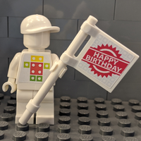 The Robot Garage - Birthday Minifig