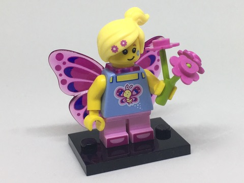 col17-07 Butterfly Girl